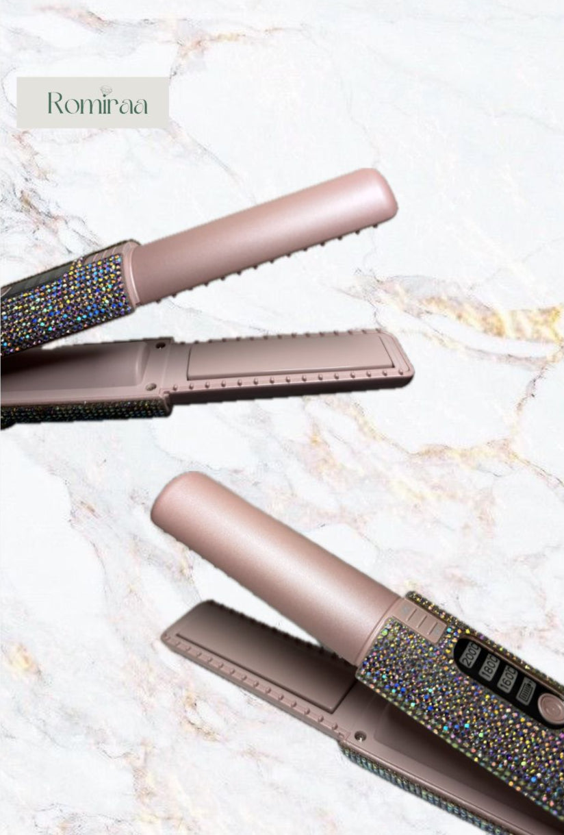 Gemstone Wireless Hair Straightener