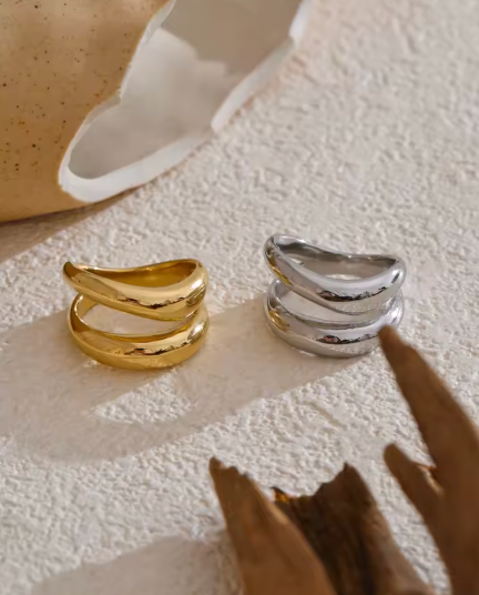Double Layer Geometric Ring