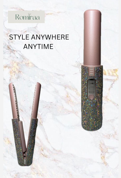Gemstone Wireless Hair Straightener