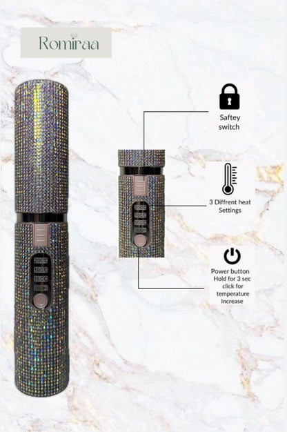 Gemstone Wireless Hair Straightener