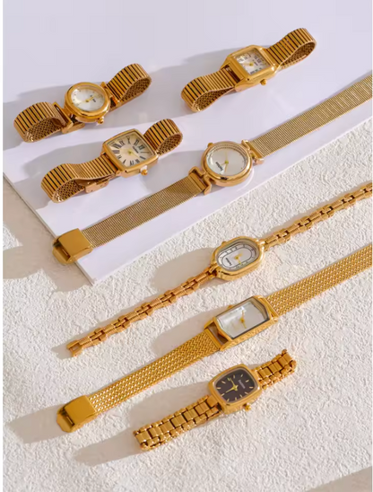 7 style Gold Watch