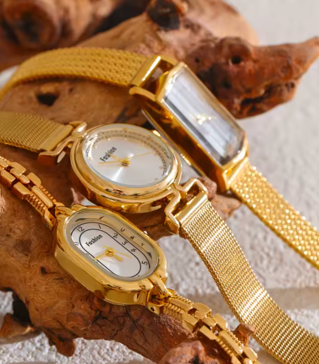 7 style Gold Watch