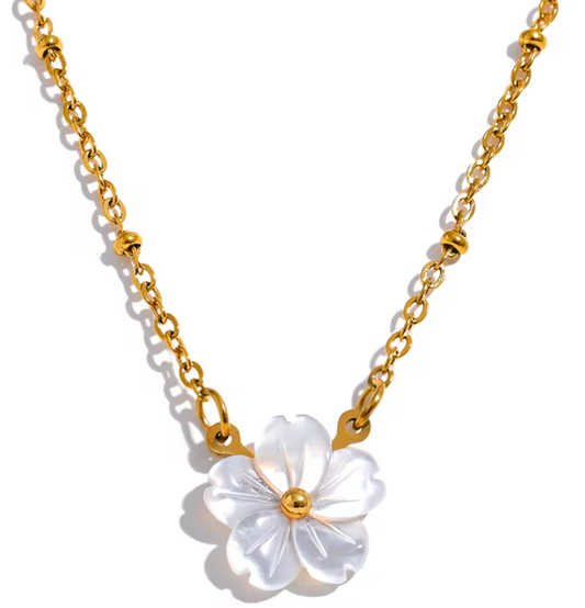 Shell flower Pendant