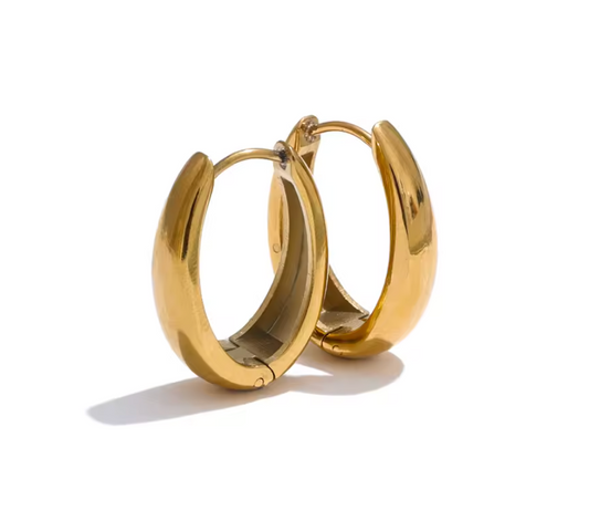 U shape Hoop Earrings
