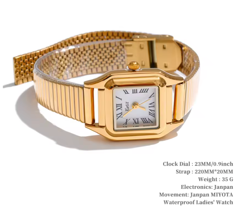 7 style Gold Watch