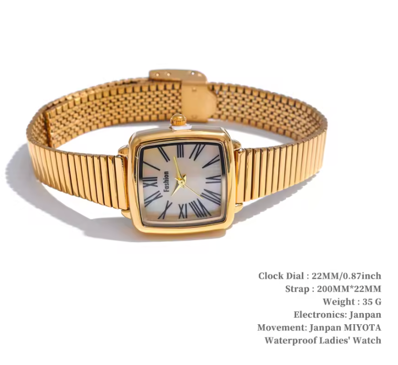 7 style Gold Watch