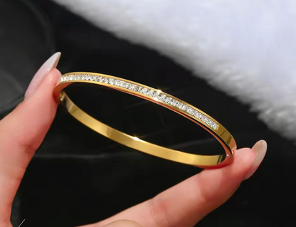 5 trendy Steel Gold Bracelet